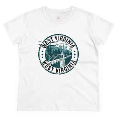 West Virginia Vintage Cotton Tee, Casual Wear, Outdoor Adventure Shirt, Gift for