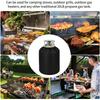 Customizable Dark Dust Proof Gas Storage Enclosure With Bottom Tie Cord And Control Access Outdoor Gas Tank Cover