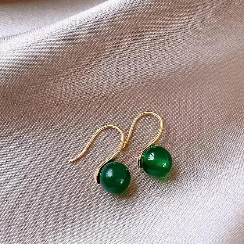 Korean Style S925 Silver Pearl Stud Earrings for Women - Simple, Elegant, and High-End