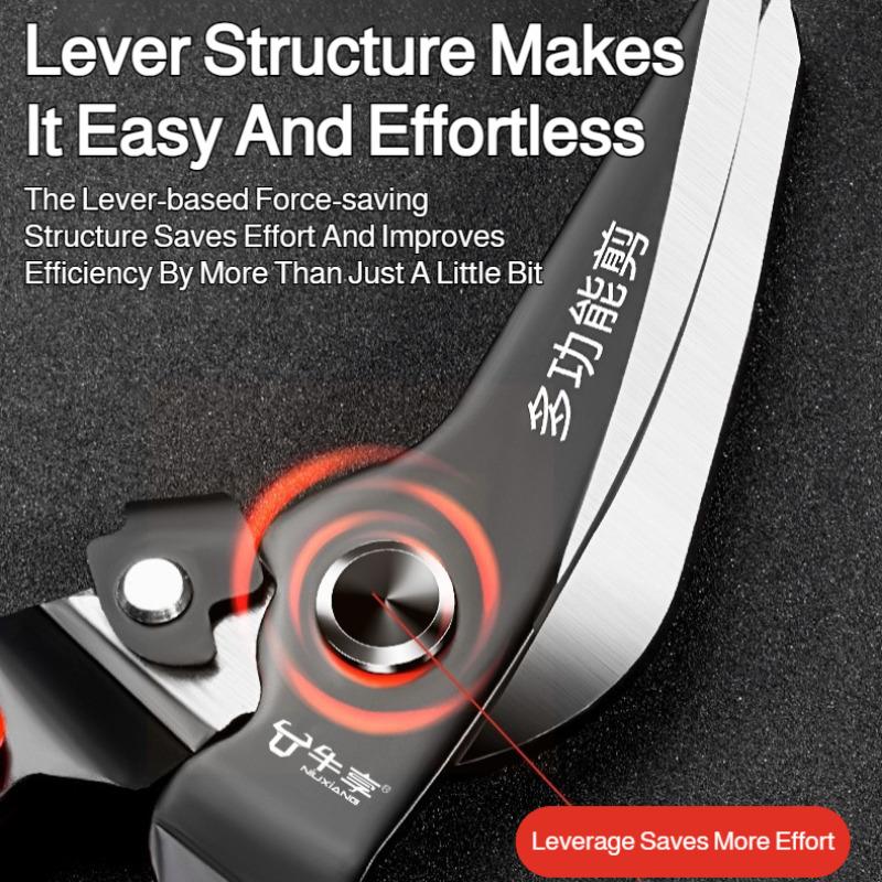 Haushalts-Spezial-Blechschere gebogen Kopf Hochkohlenstoffstahl Werkzeuge Material scheren Blechschere