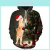 Premium Quality Men Women Christmas 3d Graphic Print Hooded Hoodie Sweatshirt Pullover With Timeless Style