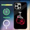 Sport Boxing Gloves Phone Case For iPhone 16,15,14,13,12,11,Plus,Pro,Max,Mini Magsafe Magnetic Wireless Charging