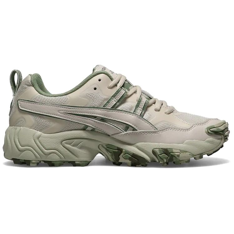 Asics Gel Nandi Smoke Grey Swamp Green Men Sneakers 1201A265-021