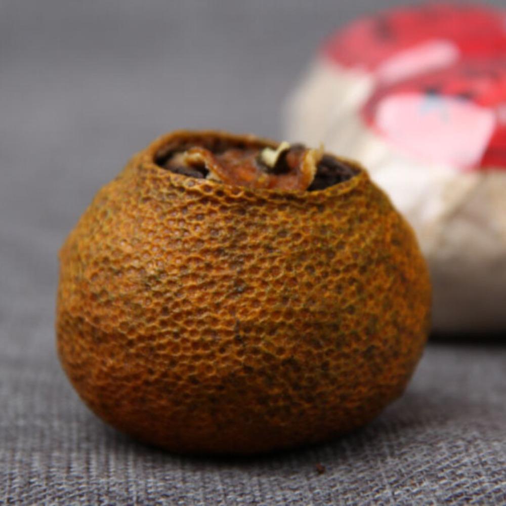Tight Menghai Tangerine Peel Pu'er Tea 500g Herbal Detox Energy Black Tea