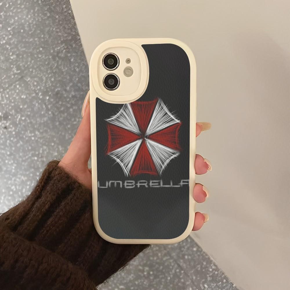 

Umbrella Corporation Logo Phone Case Hard Leather For iPhone 16 15 14 13 12 Mini 11 14 Pro Max Xs X Xr 7 8 Plus Fundas iPhone 14 plus