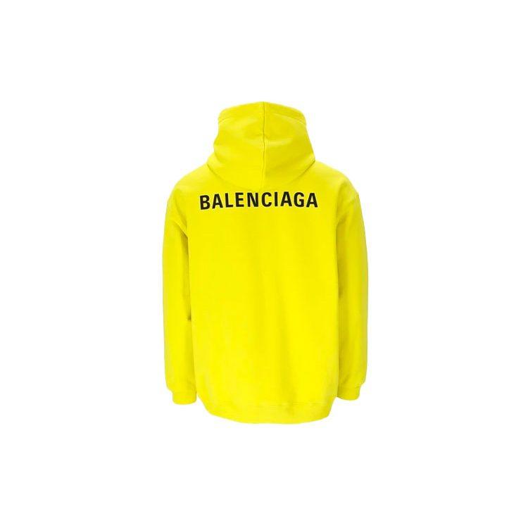 Balenciaga Logo Print Hoodie 600583TIV847440