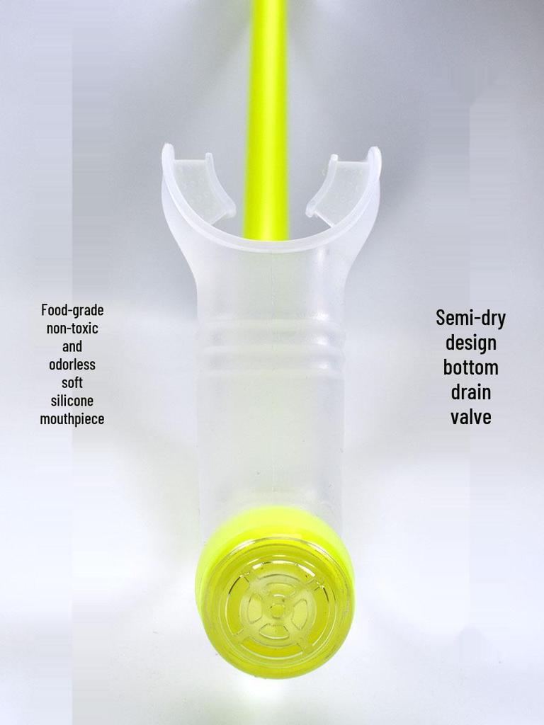 Yingfa Universell Halvtor Snorkel med Mjuk Silikonmunstycke för Frisim - Kompatibel för Vuxen & Barn