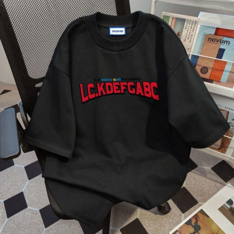 Damski Letni Nowy Styl Uniwersalny Luźny Casualowy Nadruk Jesienny Odkryte Ramię Krótki Rękaw Top