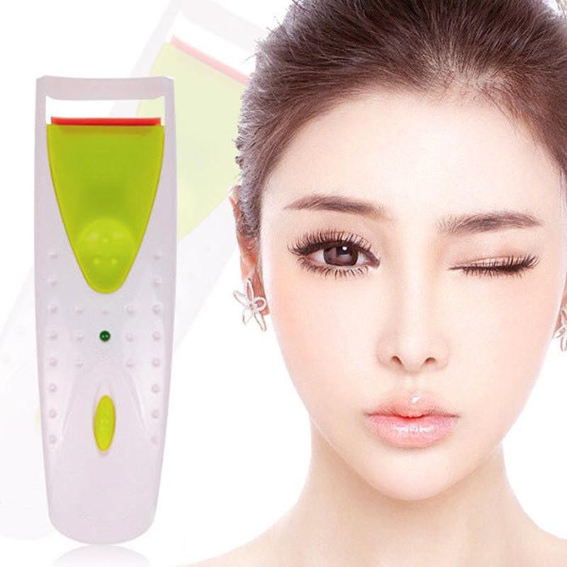 Heated Electric Eyelash Curler - Mini Portable Anti-Scald Styling Tool