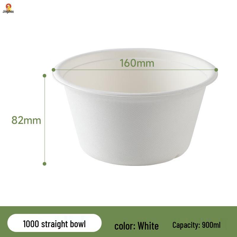 Eco-Friendly Disposable Sugarcane Pulp Bowls