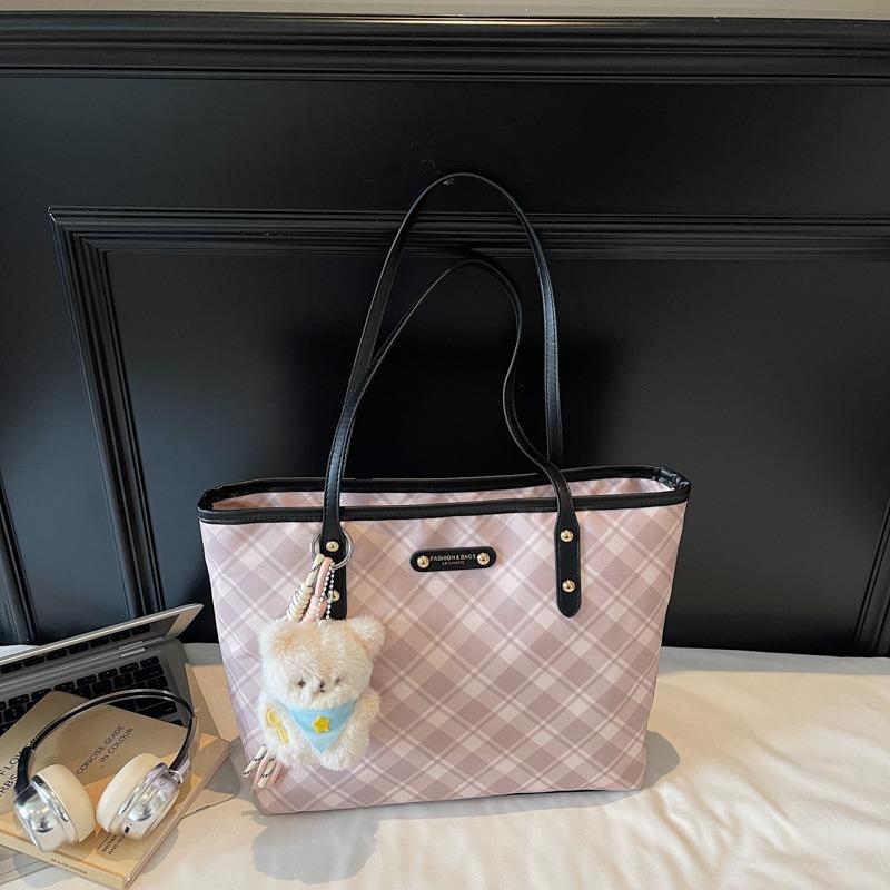 Pendeln zur Arbeit, Tragetasche mit großem Fassungsvermögen, Damen Sommer neu Retro-Mode Schwiegermutter Schultertasche, Karotasche