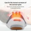 Electric Neck Massage Pillow Heating and Vibration Neck Massager Back Cervical Traction Relax Sleeping Memory Foam Spine Support