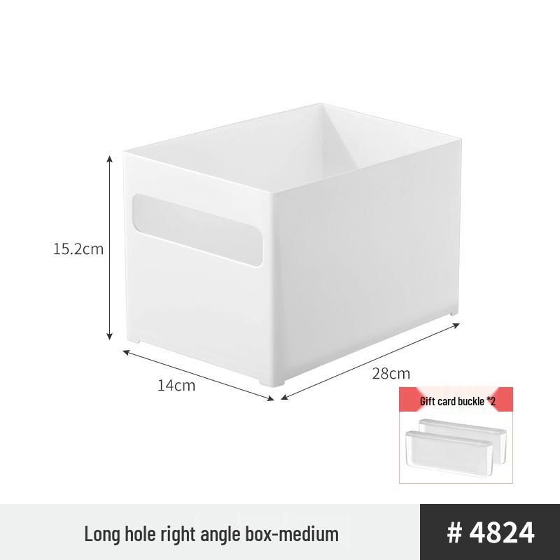 Multi-Use Storage Box for Kitchen, Desk, and Bathroom