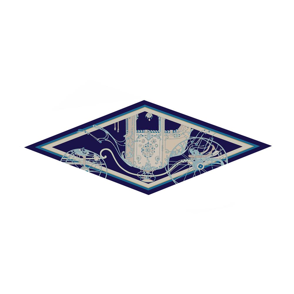 Diamond Scarf Carriage Print Brand Silk Scarves Wraps Women Luxury Bandana Headband Lady Hijabs Foulards Neckerchief Shawls