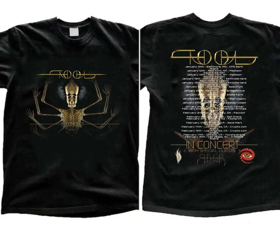 Tool – Tool Band 2024 Concert TShirt Unisex T-Shirt XXL