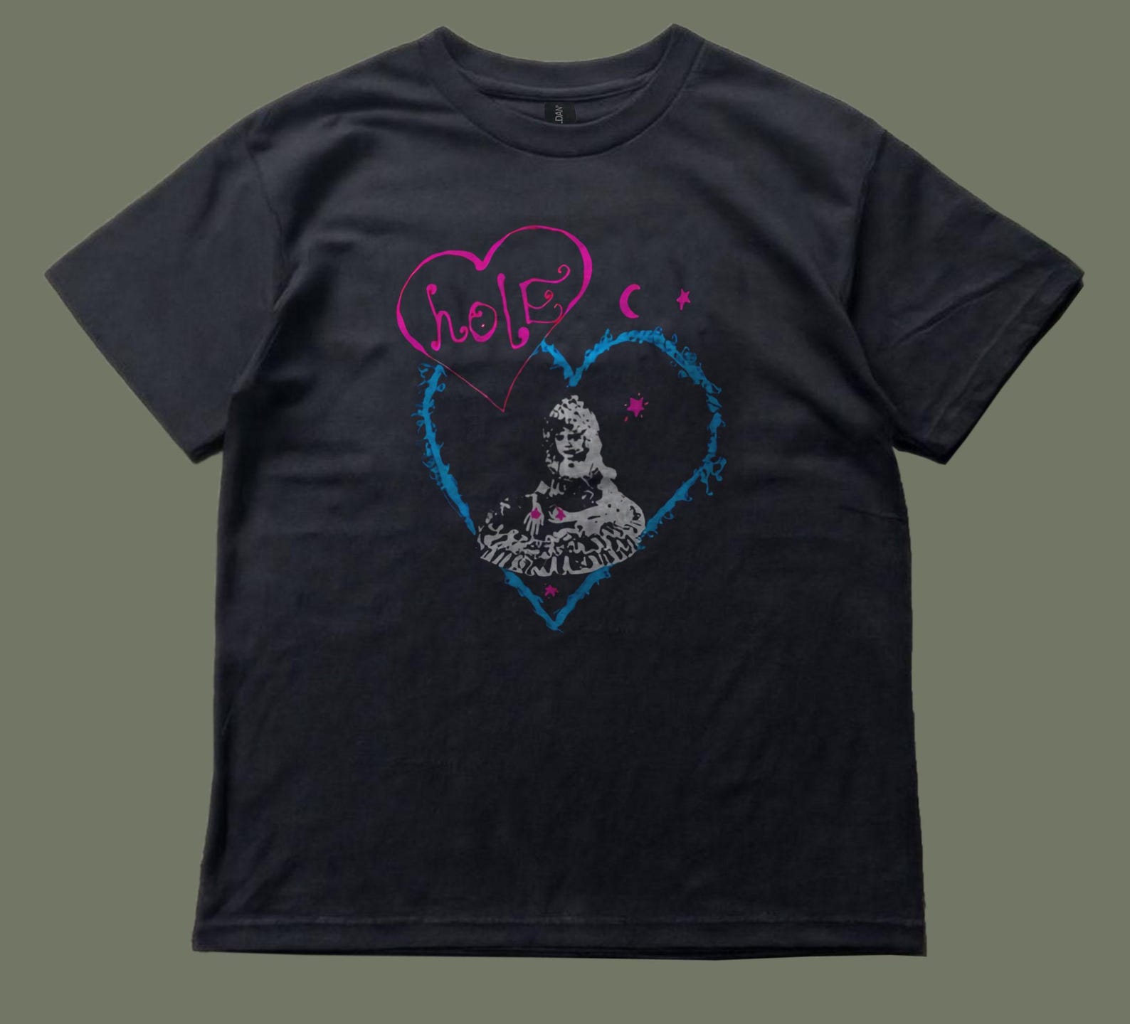 Hole band T-shirt,unisex,graphic tee 4XL