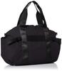Boston-Tasche aus recyceltem Nylon mit Tape Schwarz [Isaac] Y01-04-03