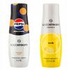 Conjunto de 2 concentrados e xaropes para água. Sodastream Pepsi MAX Manga + Tônica