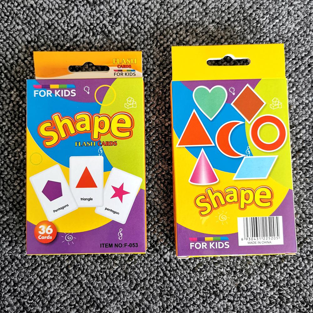 C3 Kids' Early Education Color Flash Cards - Hanging Box Set