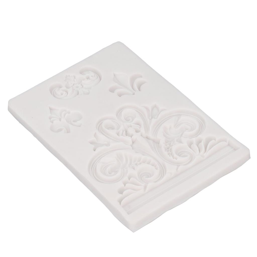 Relief Silicone Moulding Vintage Exquisite Reusable Silicone Moulding for Fondant Cake Decoration