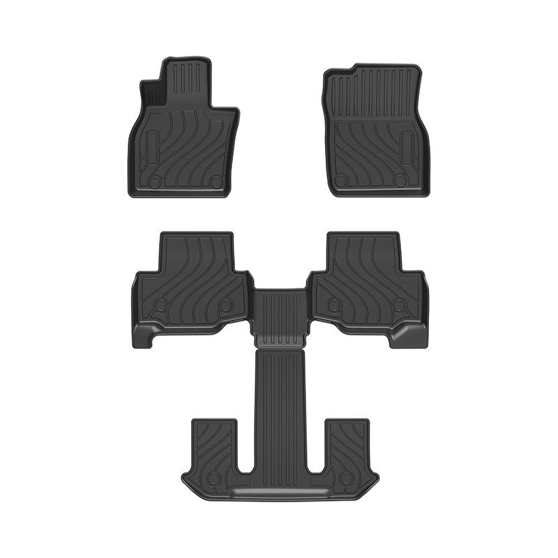 2023 Mazda CX-90 Left-Hand Drive Double-Layer TPE Waterproof Odorless Floor Mats