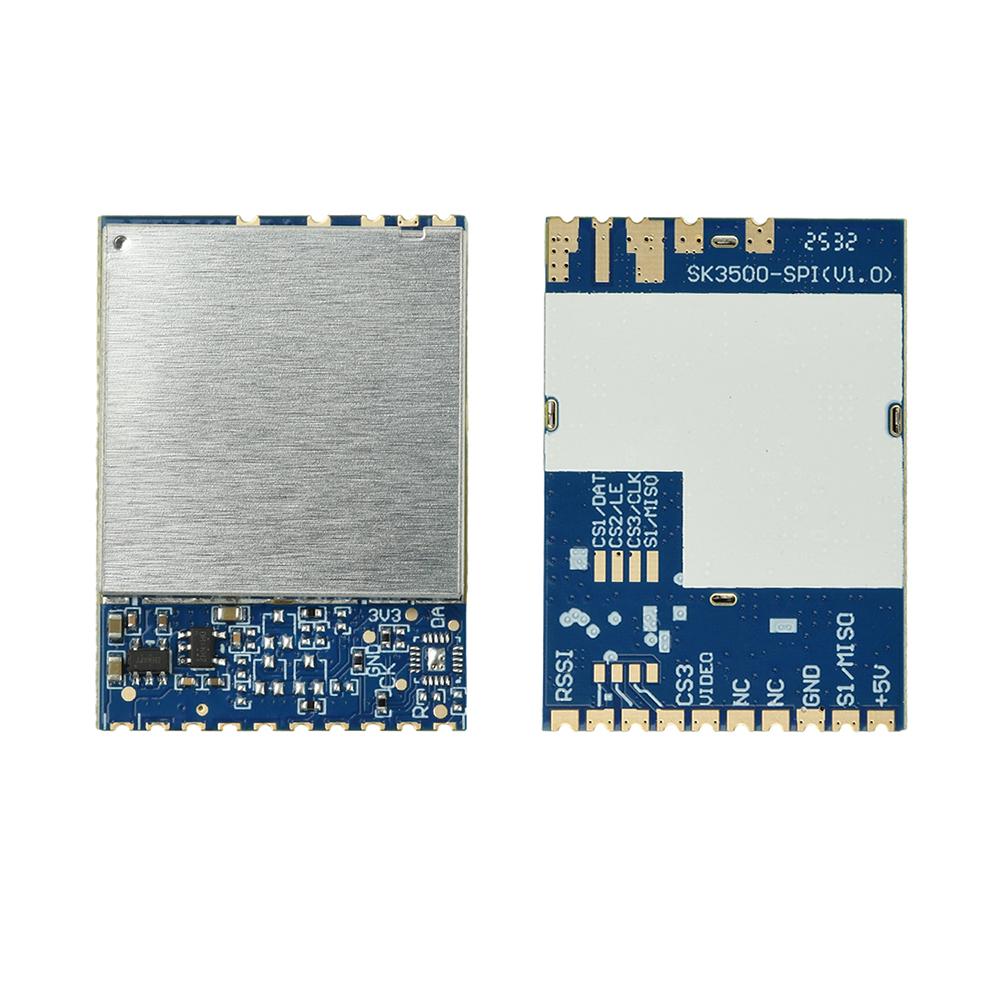 

SK3500-SPI 3.3G Модуль передачі зображення FPV аналоговий відеоприймальний модуль 3100-3800 МГц для перегонів дронів