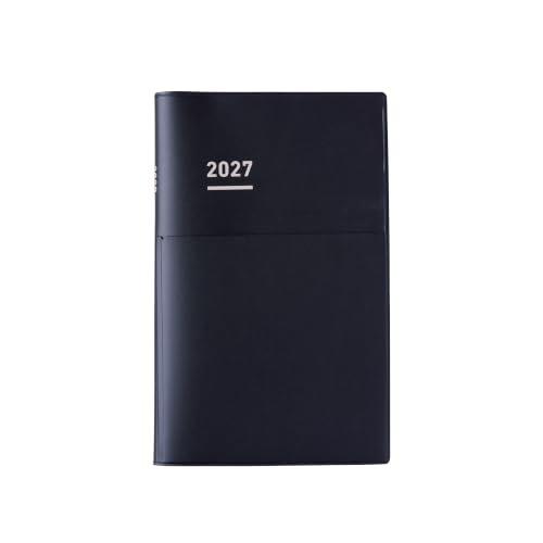 KOKUYO Jibun Techo Biz mini 2027 Planner B6 Slim Matte Black Weekly Monthly Ni-JBM1D-27 December 2026 Start