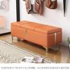 Multifunctional Storage Shoe Bench with Cushion for Entryway or Fitting Room