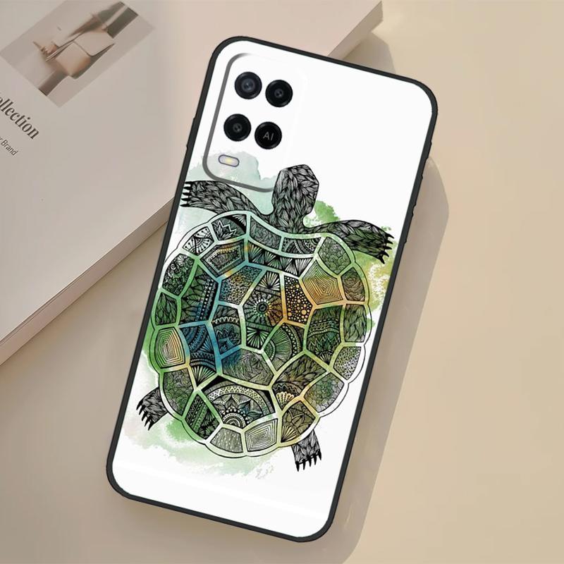 Sea Turtle Case For Oppo A5 Pro A15 A17 A57 A77 A18 A38 A58 A78 A98 A96 A76 A16 A94 A74 A54 A40 A60 A80