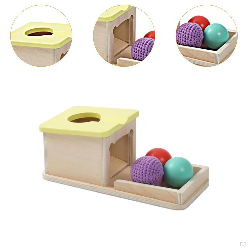 Wooden Toy Set, Playhouse, Developmental for Fine Motor Skills, Problem Solving Preschool