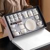 Handun Mutton Fat Jade White Porcelain Kung Fu Tea Set