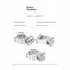Stainless Steel Mousse Cake Ring Molds with Press Plate 1/4 Pcs Multi Shapes for Commercial Bakery Dessert Making