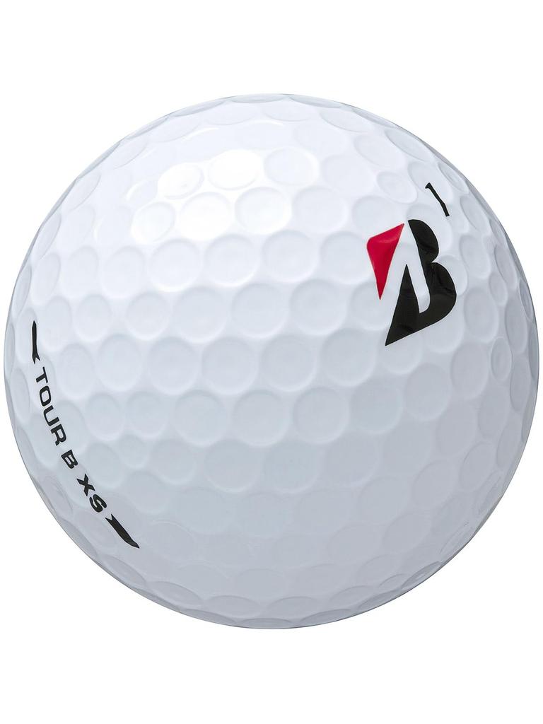 Bridgestone TOUR B XS Golf 1 Sleeve S6CXJ Balls, (3 Balls), White/Corporate Color,