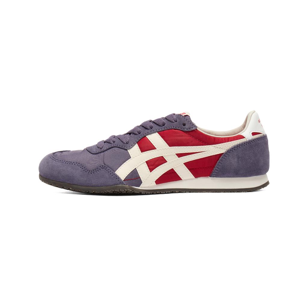ONITSUKA TIGER Serrano Retro Versatile Lifestyle Casual Shoes Unisex Sneakers Purple Red 1183B400-501