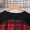 Elegant Black and Red Dress for Girls Summer Children's Fashion Princess Dress