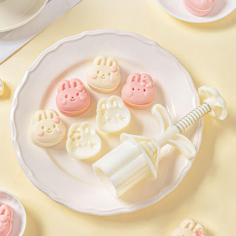 Meidi Cute Rabbit Mooncake Press Mold
