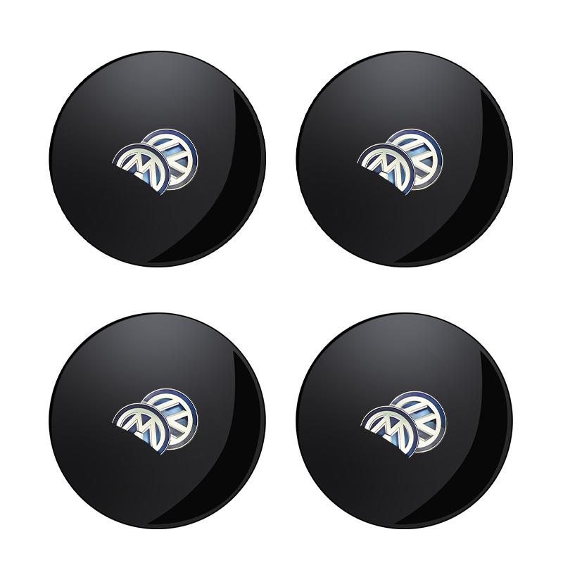 

VW GTI GOLF 2026 Hot 56/60MM Car Wheel Center Hub Caps sticker Tire Rim Covers Accessories For Volkswagen Passat Polo Golf Beetl