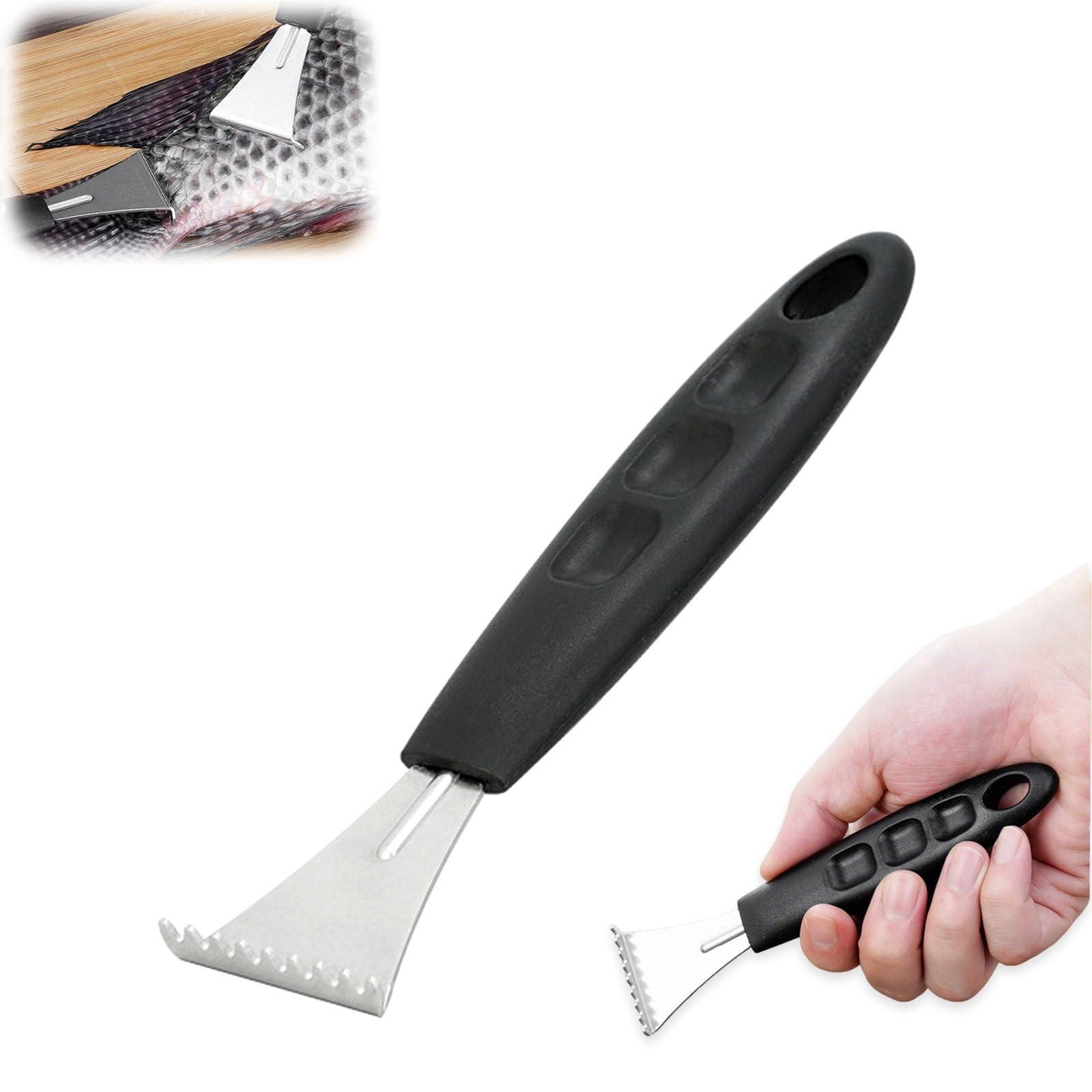 

Кухонный бытовой скребок для рыбьей чешуи из нержавеющей стали, инструмент для удаления рыбьей чешуи One Size