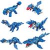 Yoshiritsu LaQ Dinosaur World Mosasaurus Building Set Educational Toy for Kids