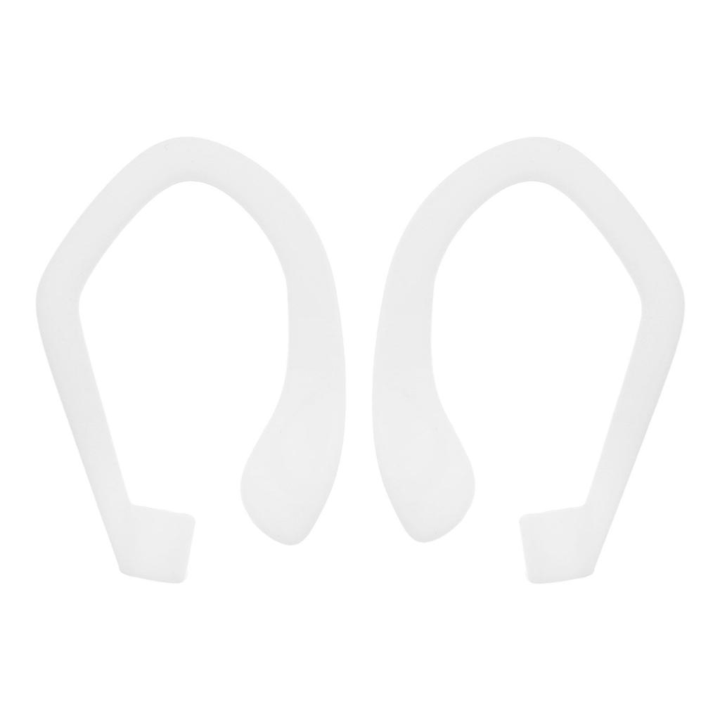 1Pair Silicone Ear Hooks Anti Slip Replacement Earbud Accessories for Running Jogging Cycling Gym Sport Earphones