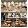 Newest Bamboo Pendant Lamp Ceiling Lights Rattan Wicker Lustre Hand Knit Braiding Suspended Home Dining Braided Indoor Decor Hot