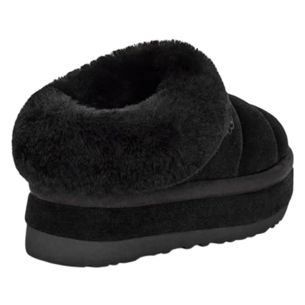 UGG Tazzlita Shearling with Suede and Thick Size 6 1146390 Women's Sandals/Slippers Soles, (23.0cm), Black, (Used)