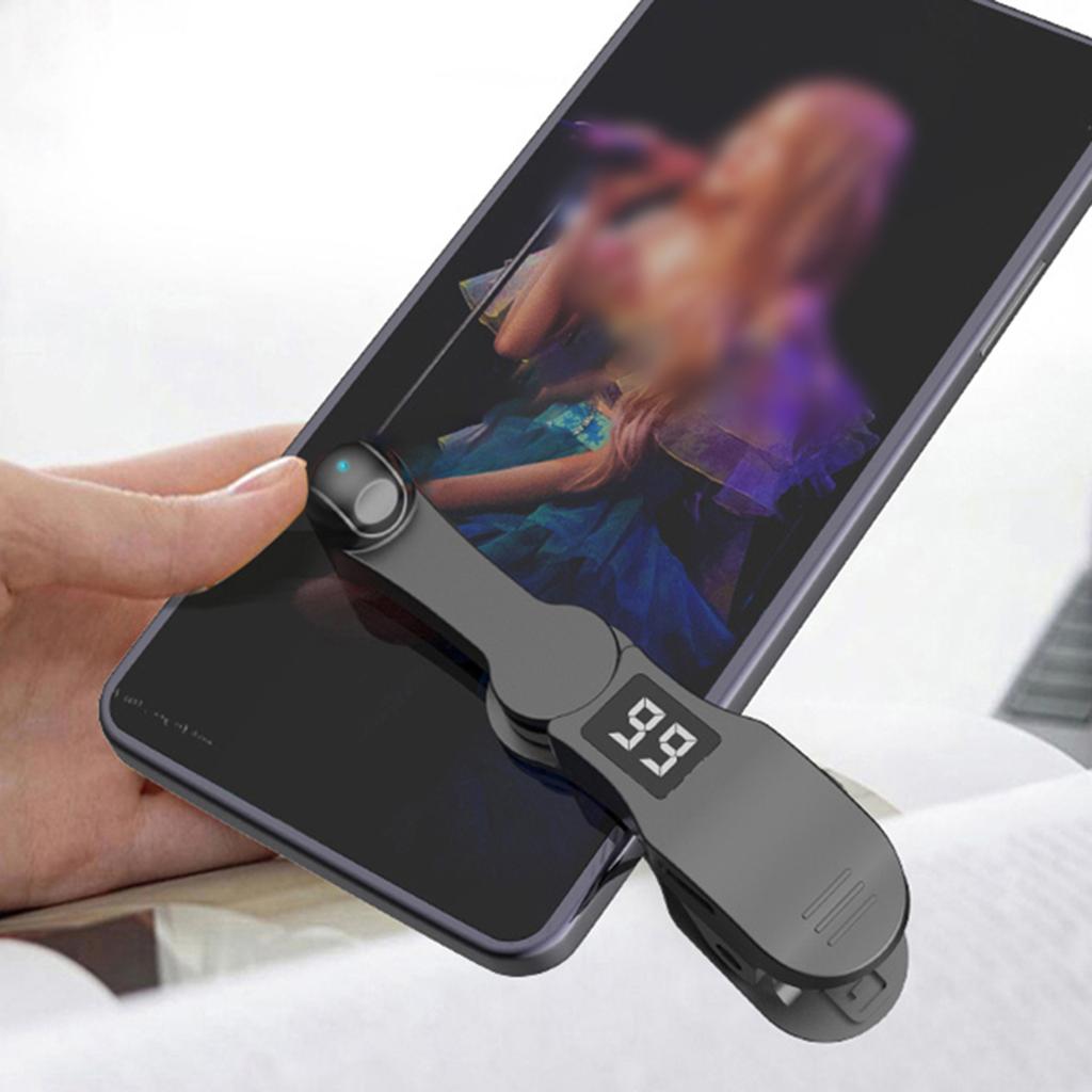 Auto Screen Clicker Mini Simulated Finger Fast Click Simulated Finger Clicking USB Simulator for Game Live Broadcasts Likes 2025
