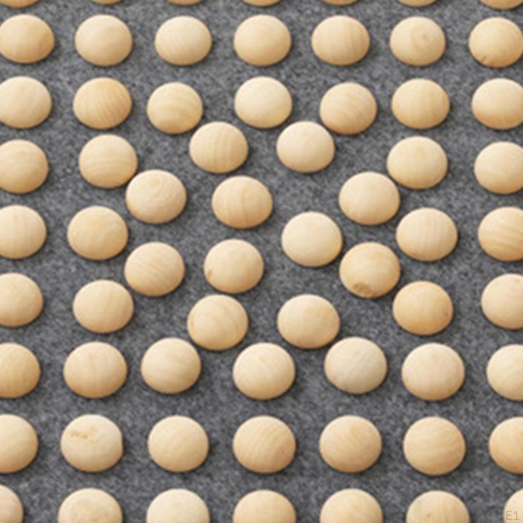 Wooden Foot Acupressure Mat Pad for Men Women Lightweight Massage Board