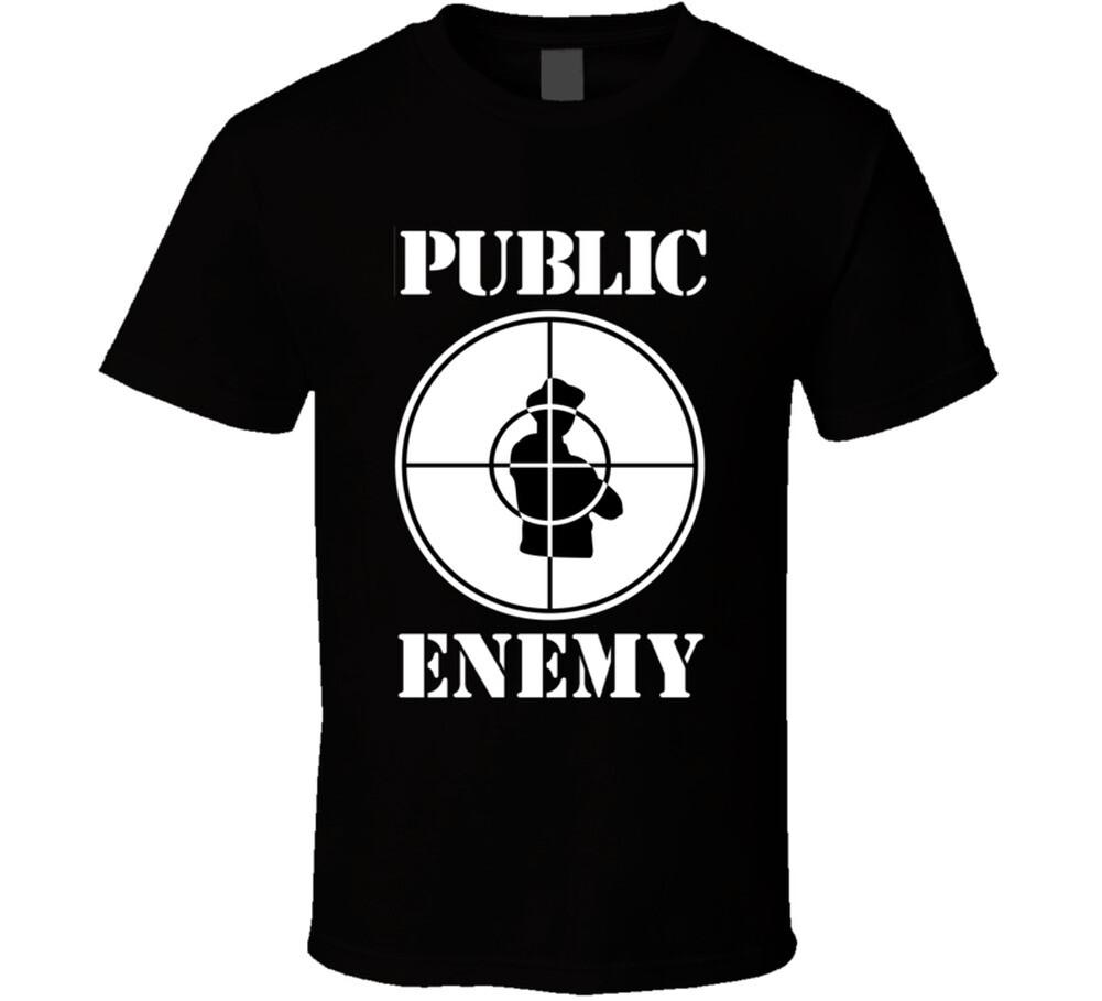 

New Style Public Enemy Logo T Shirt Mens Womens Tees Top 4XL