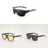 Gafas de Sol Deportivas para Hombre Uv400 Polarizadas Con Lentes de PC Para Viajes y Fiestas