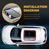 70205-T2A-A01 Car Sunroof Glass Weatherstrip Rubber Seal For Honda Civic Accord CR-V Hybrid ight Odyssey Pilot 70205T2AA01
