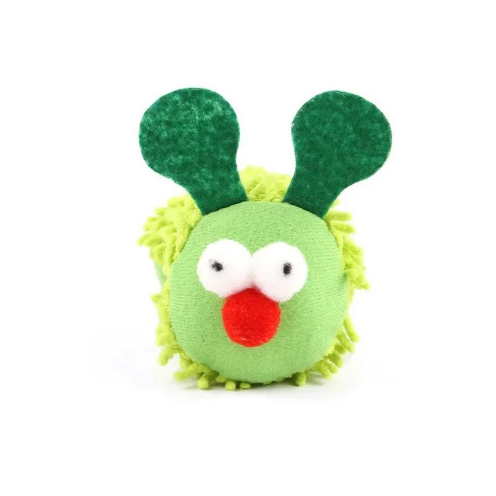 Cat Bite Toy Caterpillar Cat Mint Teeth Grinding Toy Silver Vine Cat Teasing Interactive Toy Cleaning Mouth Kitten Toy