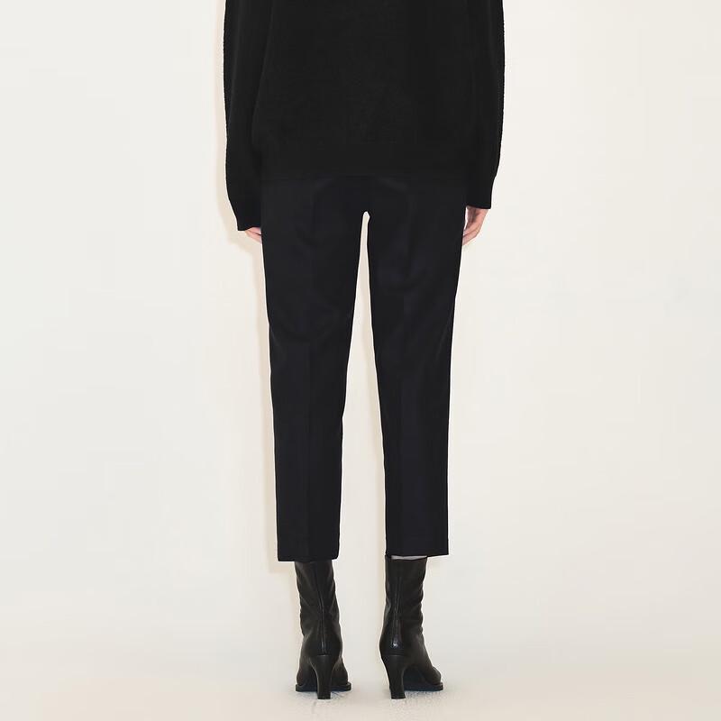 LESS 2023 Spring Tapered Cropped Commuter Pants