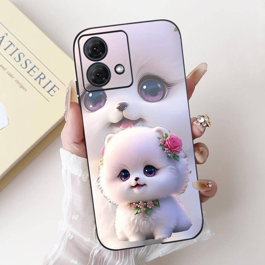 

For Motorola Moto G54 5G Case XT2343-1 Luxury Candy Painted Cover Soft TPU Phone Case For Motorola G84 G 54 MotoG54 MotoG84 Bags Motorola Moto G54
